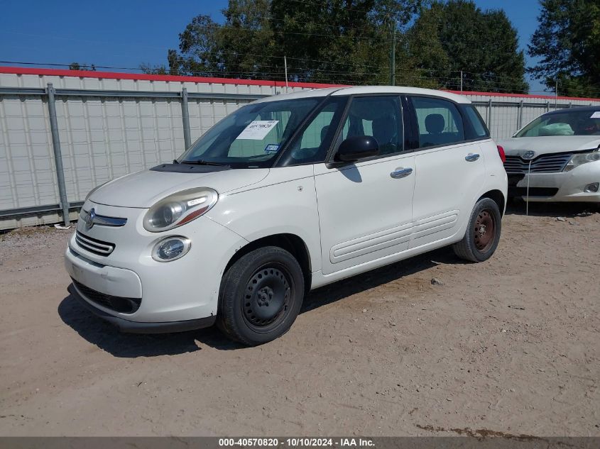 2014 Fiat 500L Pop VIN: ZFBCFAAH3EZ017550 Lot: 40570820