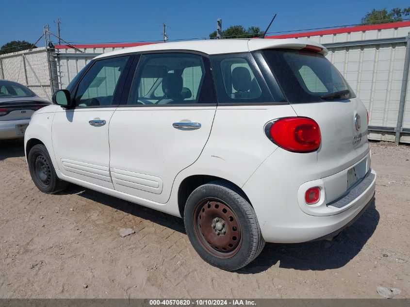 2014 Fiat 500L Pop VIN: ZFBCFAAH3EZ017550 Lot: 40570820