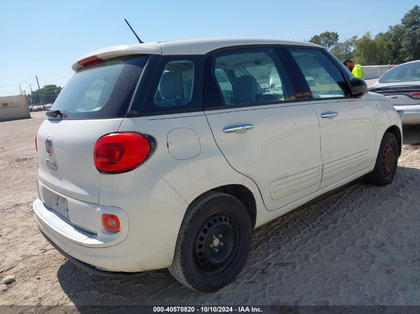 2014 Fiat 500L Pop VIN: ZFBCFAAH3EZ017550 Lot: 40570820