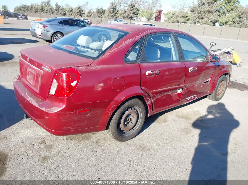 2006 Suzuki Forenza VIN: KL5JD56Z56K380161 Lot: 40571838