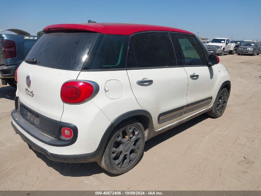 2016 Fiat 500L Urbana Trekking VIN: ZFBCFADH0GZ037575 Lot: 40572406