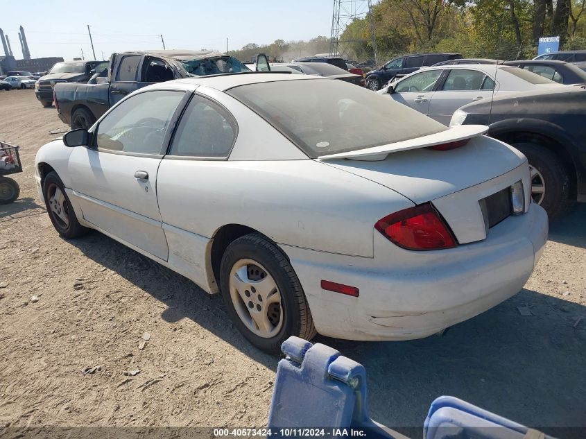 2003 Pontiac Sunfire VIN: 1G2JB12F437237001 Lot: 40573424