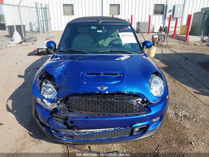 2015 Mini Convertible Cooper S VIN: WMWZP3C58F2A91463 Lot: 40574266