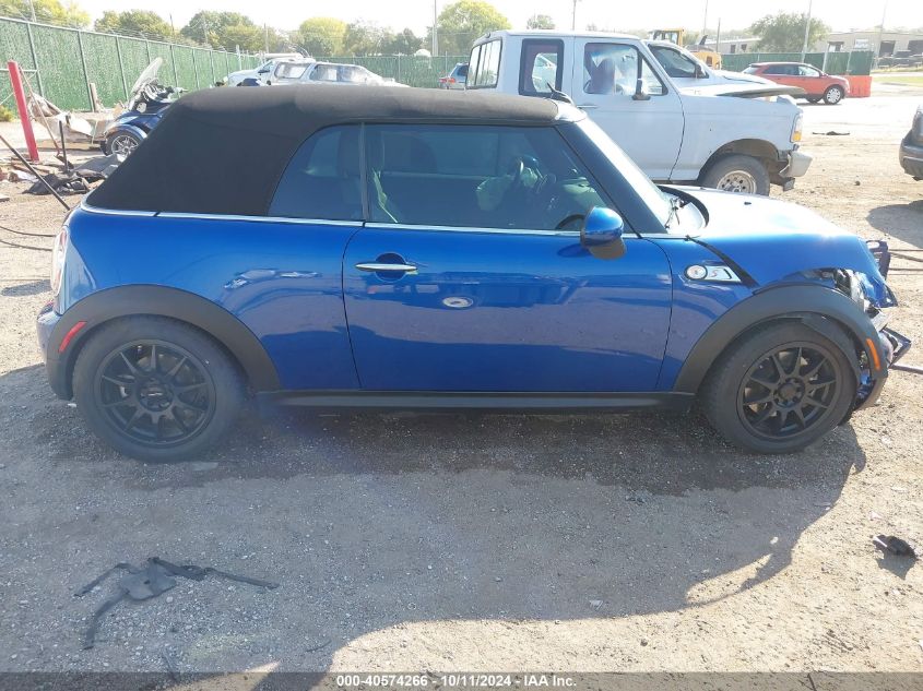 2015 Mini Convertible Cooper S VIN: WMWZP3C58F2A91463 Lot: 40574266