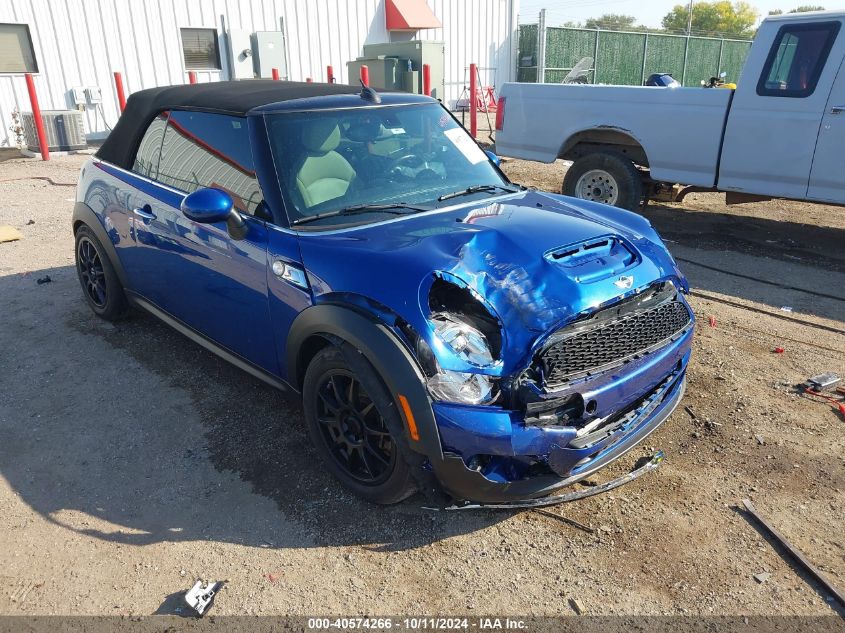 2015 Mini Convertible Cooper S VIN: WMWZP3C58F2A91463 Lot: 40574266