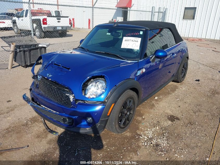 2015 Mini Convertible Cooper S VIN: WMWZP3C58F2A91463 Lot: 40574266