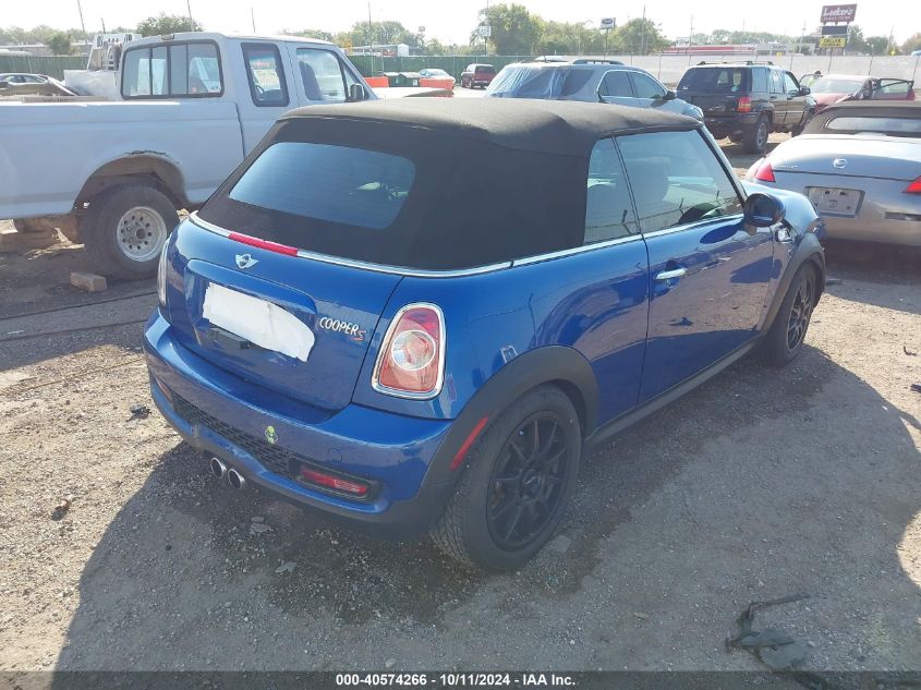 2015 Mini Convertible Cooper S VIN: WMWZP3C58F2A91463 Lot: 40574266