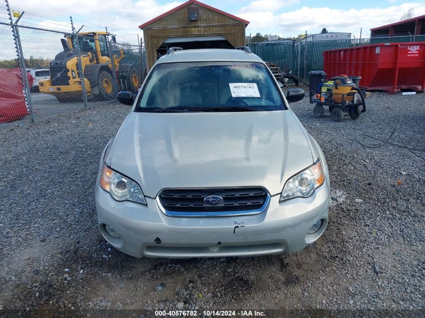 2007 Subaru Outback 2.5I/2.5I Basic/2.5I L.l. Bean Edition VIN: 4S4BP61C877341935 Lot: 40576782