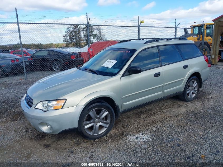 2007 Subaru Outback 2.5I/2.5I Basic/2.5I L.l. Bean Edition VIN: 4S4BP61C877341935 Lot: 40576782