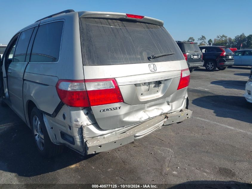 2007 Honda Odyssey Ex-L VIN: 5FNRL38757B413500 Lot: 40577125