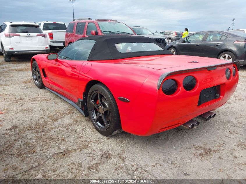 2001 Chevrolet Corvette VIN: 1G1YY32GX15103933 Lot: 40577255