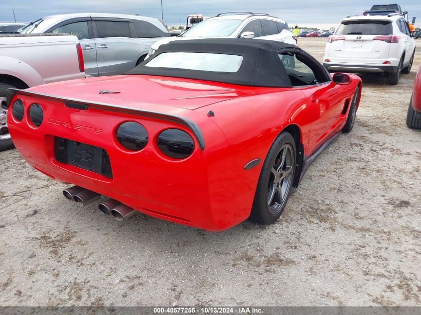 2001 Chevrolet Corvette VIN: 1G1YY32GX15103933 Lot: 40577255