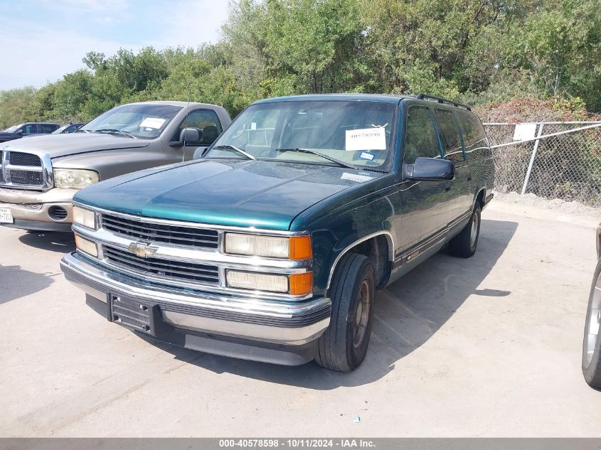 1996 Chevrolet Suburban C1500 VIN: 3GNEC16R8TG150020 Lot: 40578598