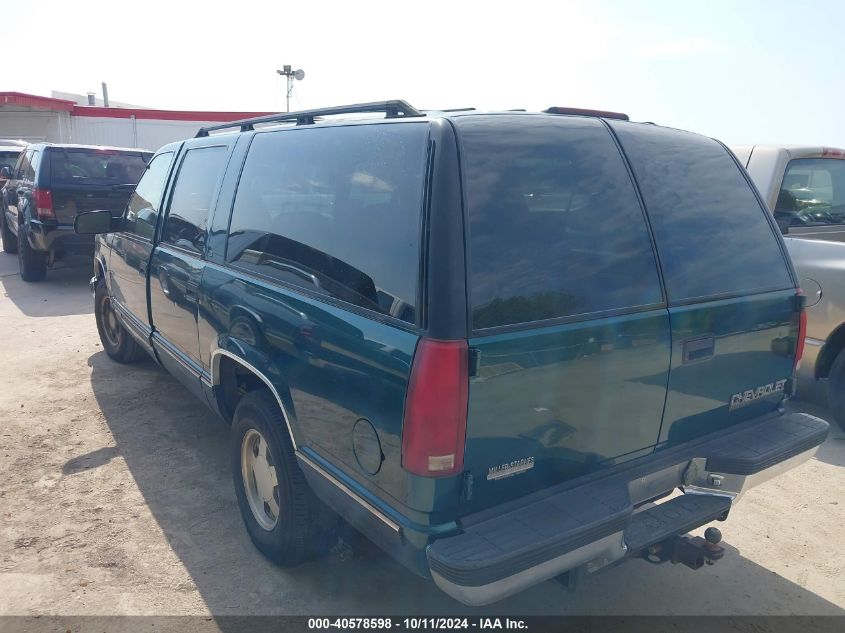 1996 Chevrolet Suburban C1500 VIN: 3GNEC16R8TG150020 Lot: 40578598