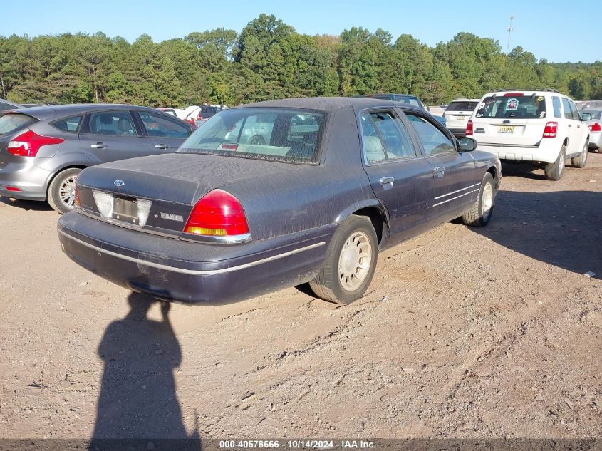 1998 Ford Crown Victoria Lx VIN: 2FAFP74W8WX169793 Lot: 40578666