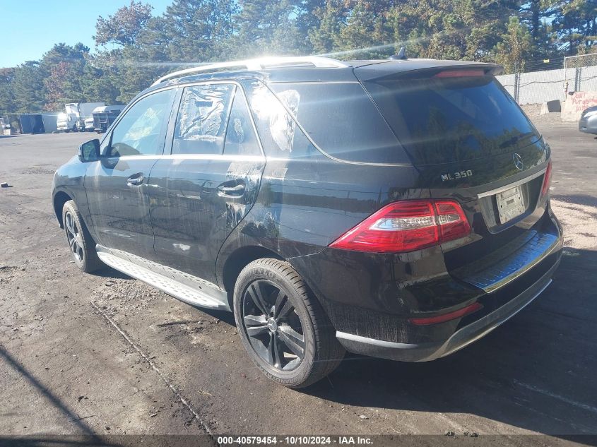 2014 Mercedes-Benz Ml 350 4Matic VIN: 4JGDA5HB5EA390396 Lot: 40579454