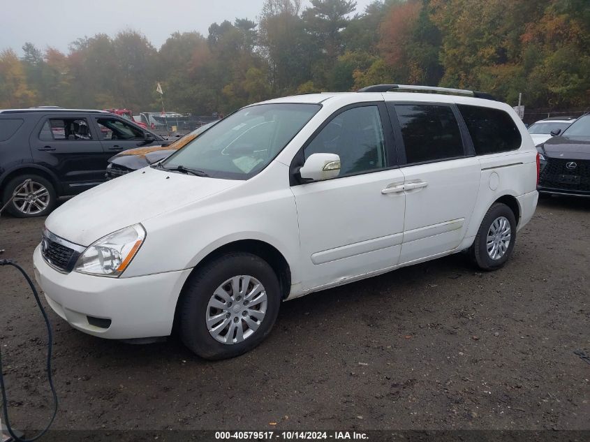 2012 Kia Sedona Lx VIN: KNDMG4C79C6497404 Lot: 40579517