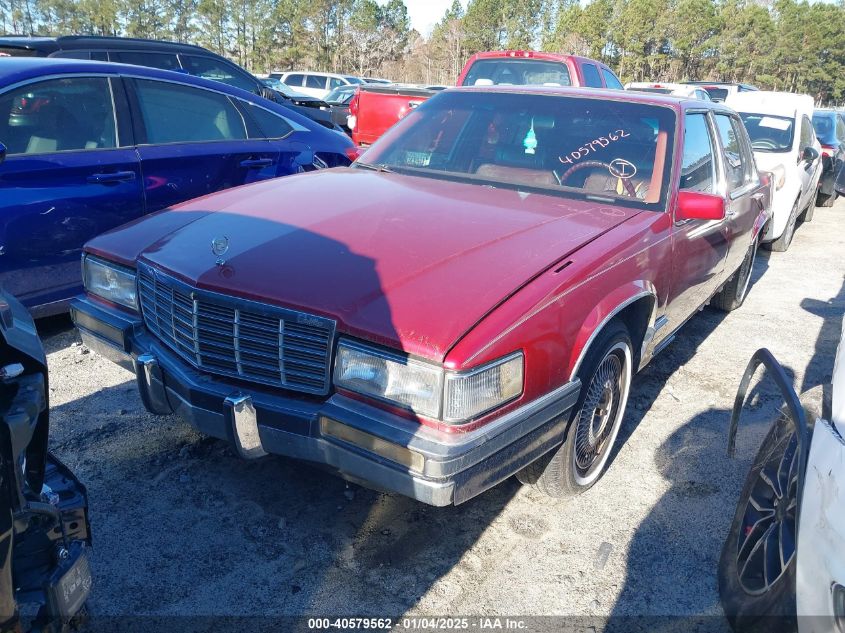 1991 Cadillac Deville VIN: 1G6CD53B3M4269994 Lot: 40579562