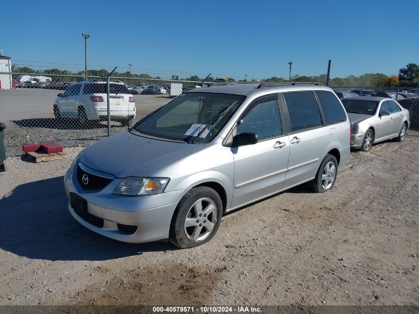 2002 Mazda Mpv Es/Lx VIN: JM3LW28J620318798 Lot: 40579571