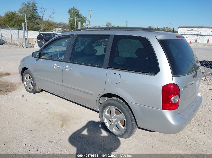 2002 Mazda Mpv Es/Lx VIN: JM3LW28J620318798 Lot: 40579571