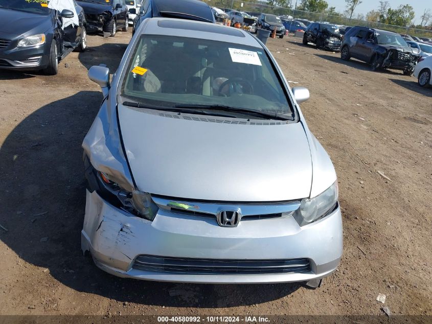 2008 Honda Civic Ex VIN: 1HGFA16828L045091 Lot: 40580992