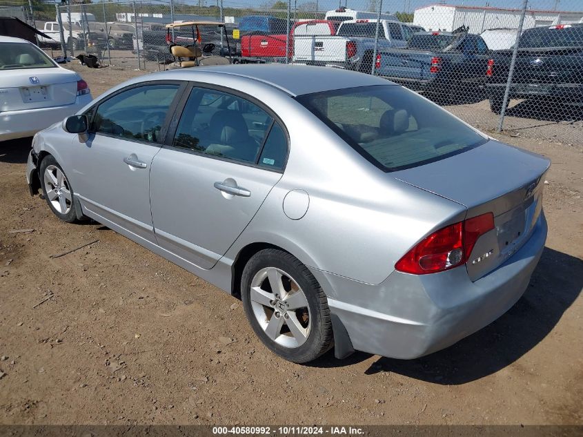 2008 Honda Civic Ex VIN: 1HGFA16828L045091 Lot: 40580992