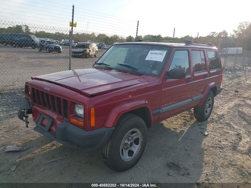 1999 Jeep Cherokee Sport/Classic VIN: 1J4FF68S1XL613104 Lot: 40582202