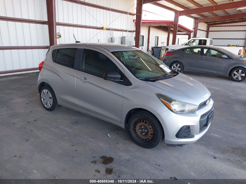 2017 Chevrolet Spark Ls Cvt VIN: KL8CB6SA5HC704021 Lot: 40588348