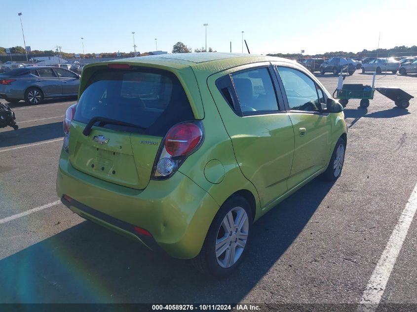 2013 Chevrolet Spark Ls Auto VIN: KL8CB6S99DC563261 Lot: 40589276