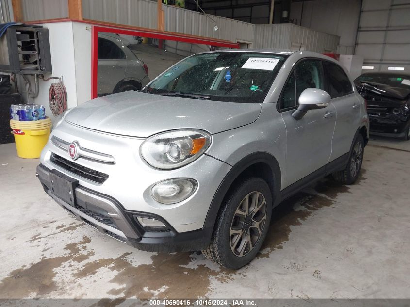 2016 Fiat 500X Trekking VIN: ZFBCFYCT9GP388429 Lot: 40590416