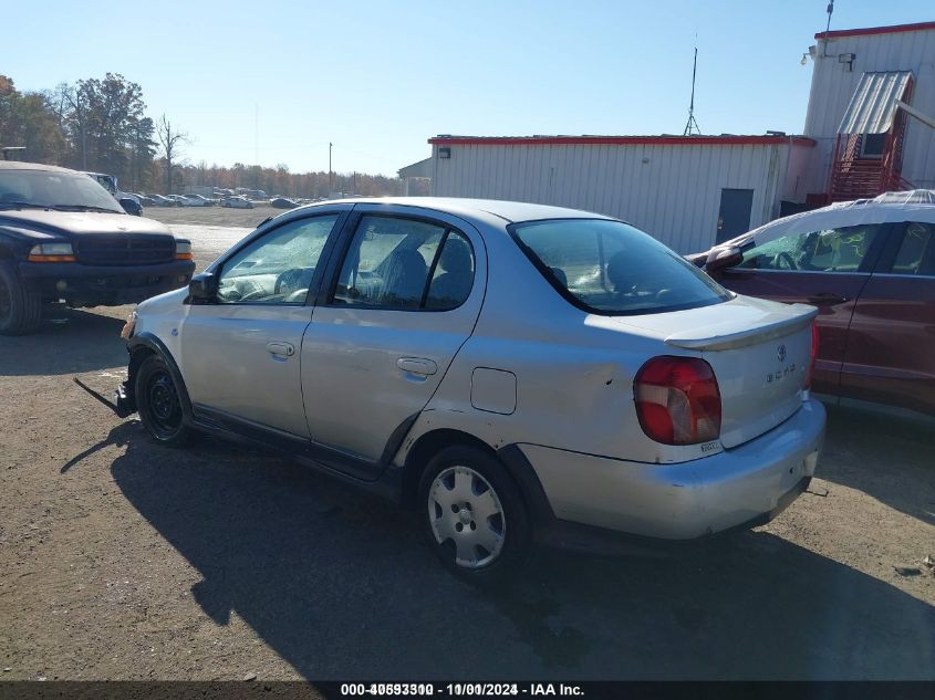 2001 Toyota Echo Base (A4) VIN: JTDBT123010191398 Lot: 40593310