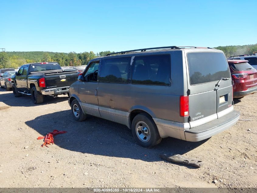 1999 GMC Safari Slt VIN: 1GKDM19W4XB509837 Lot: 40595385