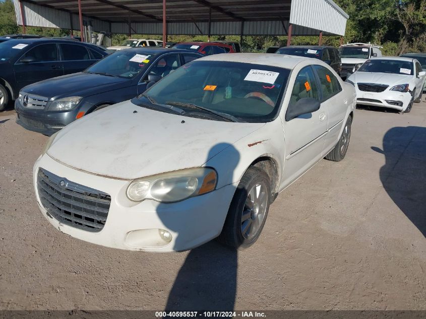 2004 Chrysler Sebring Limited VIN: 1C3EL66R94N371189 Lot: 40595537