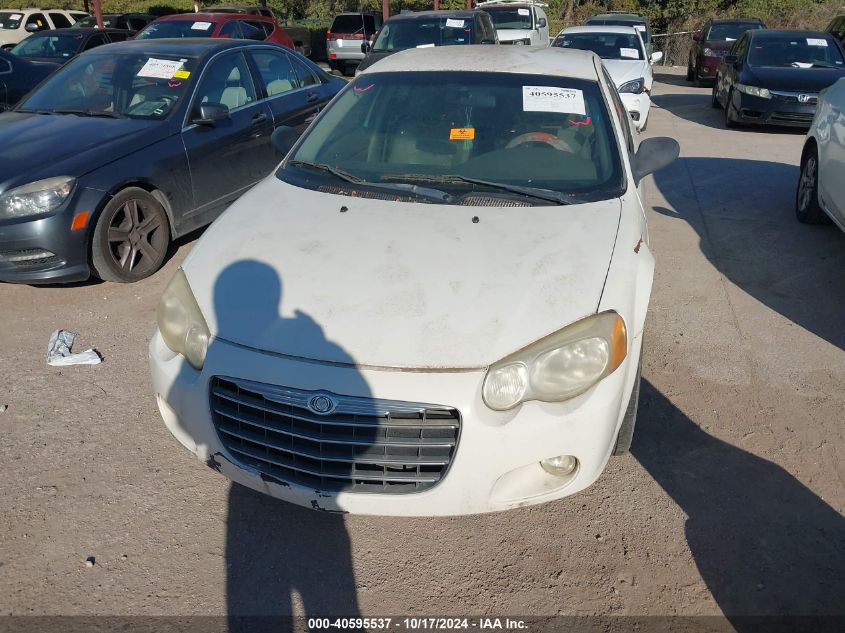 2004 Chrysler Sebring Limited VIN: 1C3EL66R94N371189 Lot: 40595537