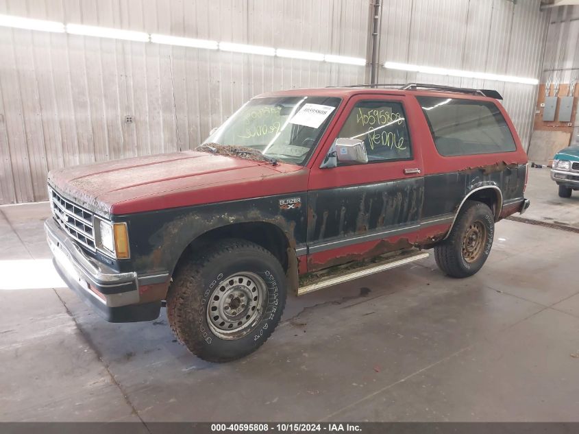 1986 Chevrolet Blazer S10 VIN: 1G8CT18RXG8136977 Lot: 40595808