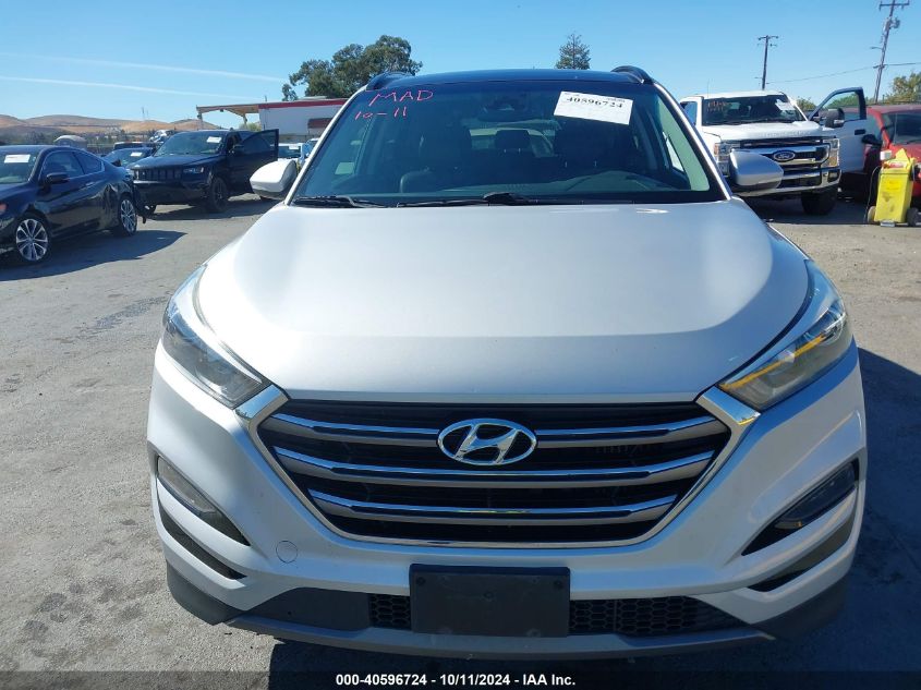 2016 Hyundai Tucson Limited VIN: KM8J3CA26GU267574 Lot: 40596724