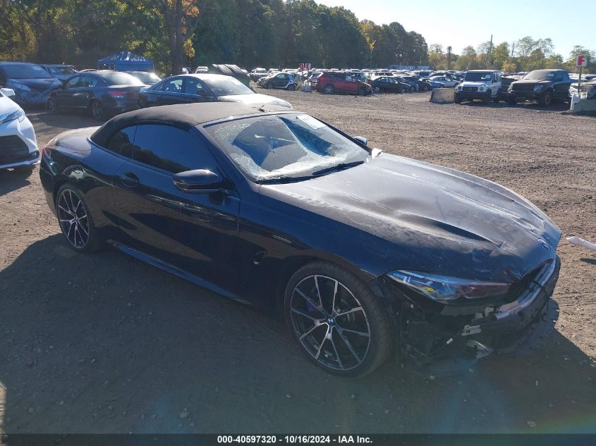 2019 BMW M850I xDrive VIN: WBAFY4C56KBX29951 Lot: 40597320