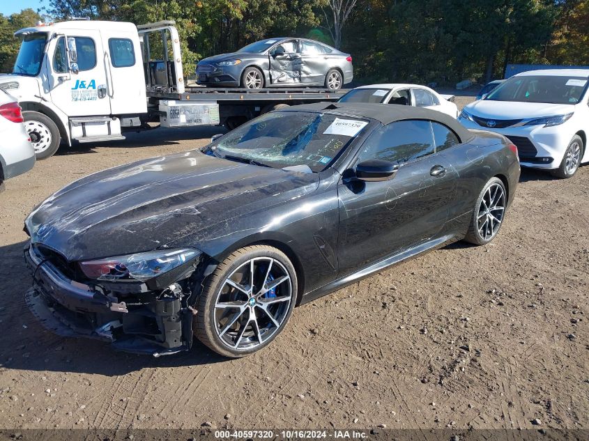 2019 BMW M850I xDrive VIN: WBAFY4C56KBX29951 Lot: 40597320