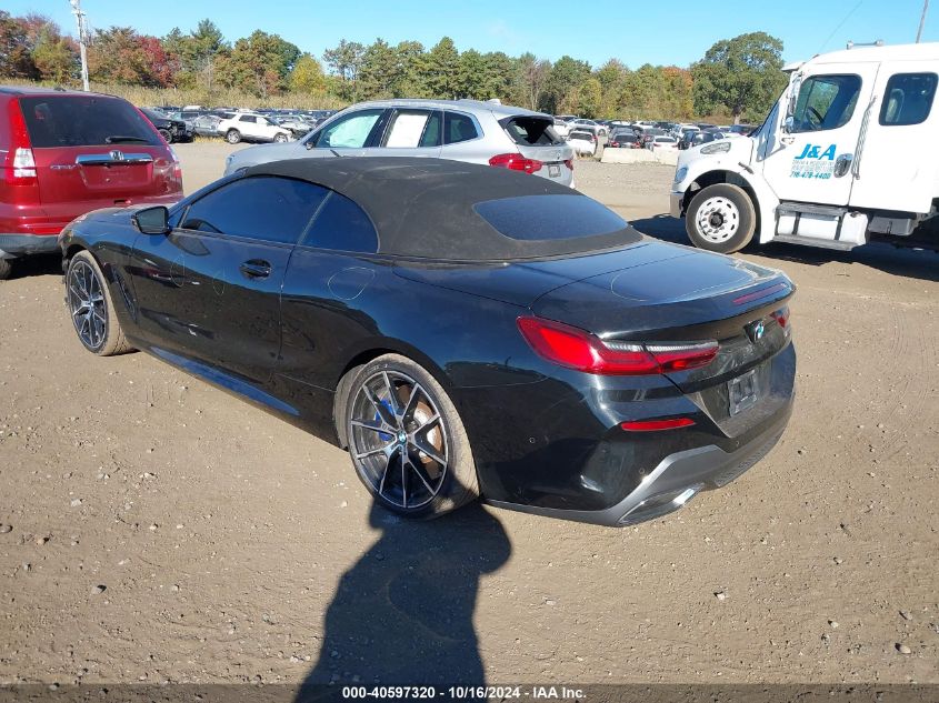 2019 BMW M850I xDrive VIN: WBAFY4C56KBX29951 Lot: 40597320