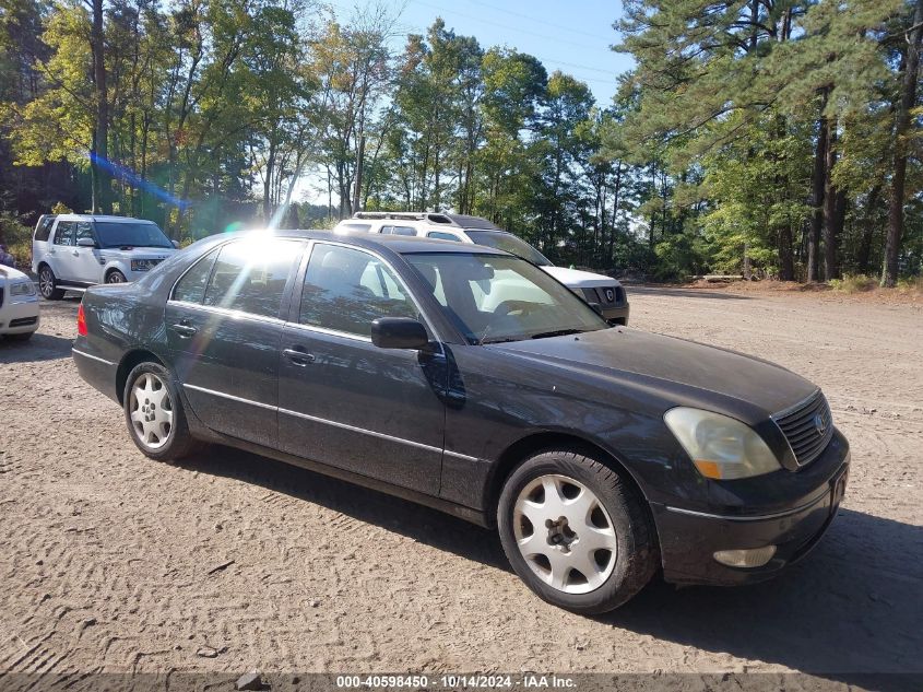 2003 Lexus Ls 430 430 VIN: JTHBN30F430115252 Lot: 40598450