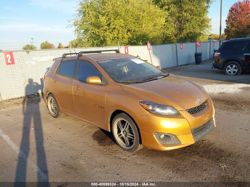 2009 Toyota Matrix Xrs VIN: 2T1GE40E59C003367 Lot: 40599324