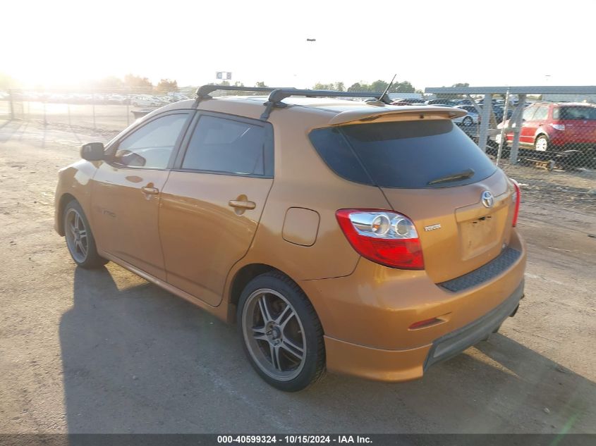 2009 Toyota Matrix Xrs VIN: 2T1GE40E59C003367 Lot: 40599324