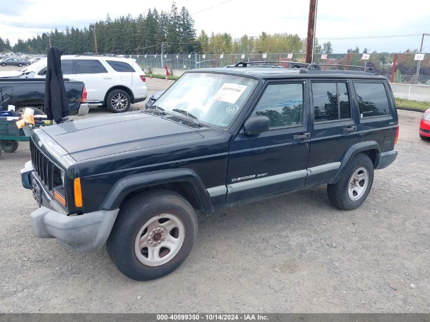 1999 Jeep Cherokee Classic/Sport VIN: 1J4FF68S3XL615307 Lot: 40599350