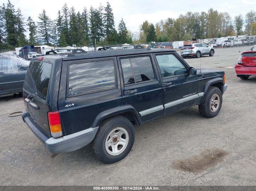 1999 Jeep Cherokee Classic/Sport VIN: 1J4FF68S3XL615307 Lot: 40599350