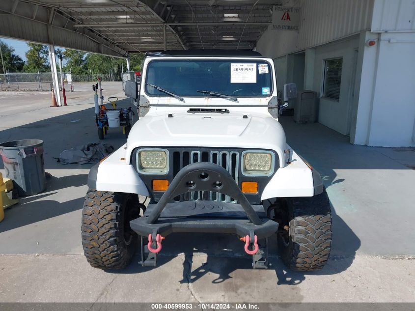 1989 Jeep Wrangler / Yj VIN: 2J4FY29T2KJ124154 Lot: 40599953