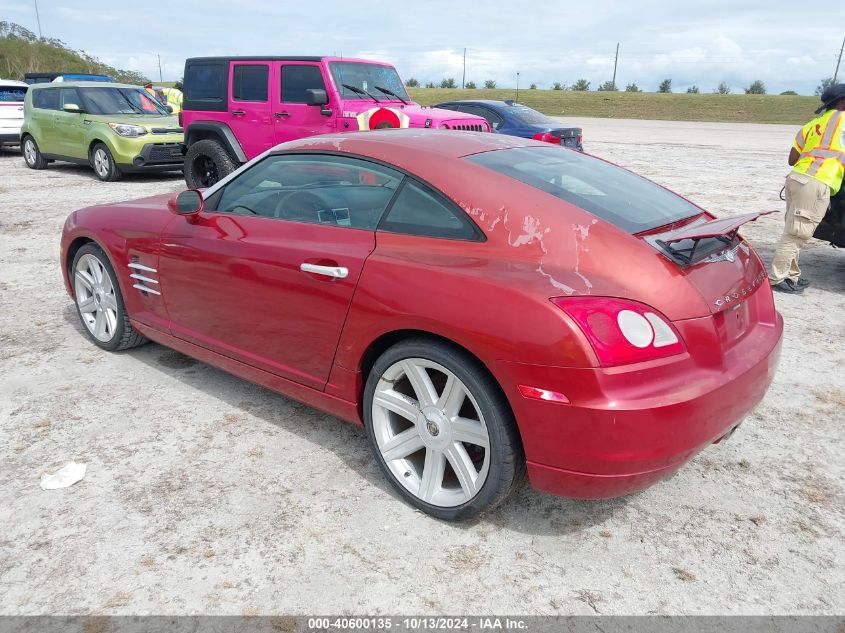 2004 Chrysler Crossfire VIN: 1C3AN69L44X015639 Lot: 40600135