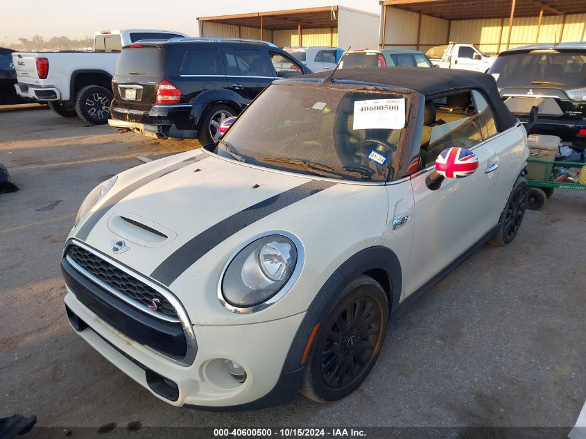 2016 Mini Convertible Cooper S VIN: WMWWG9C59G3C22126 Lot: 40600500