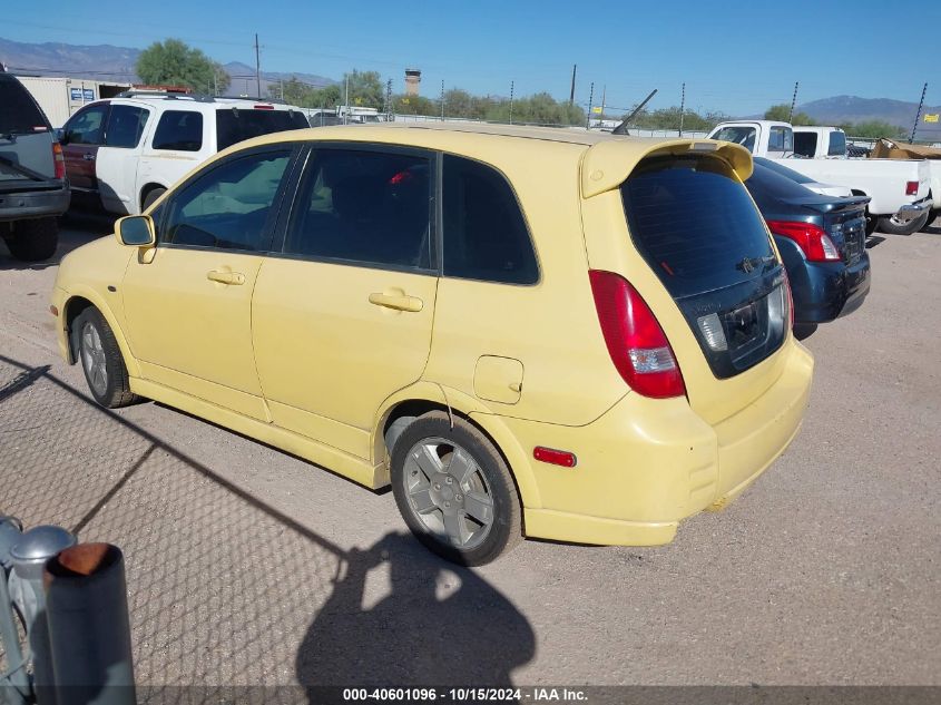 2003 Suzuki Aerio Sx VIN: JS2RC41HX35205672 Lot: 40601096