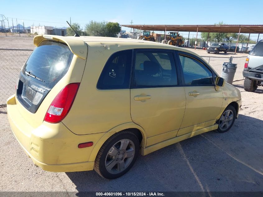 2003 Suzuki Aerio Sx VIN: JS2RC41HX35205672 Lot: 40601096