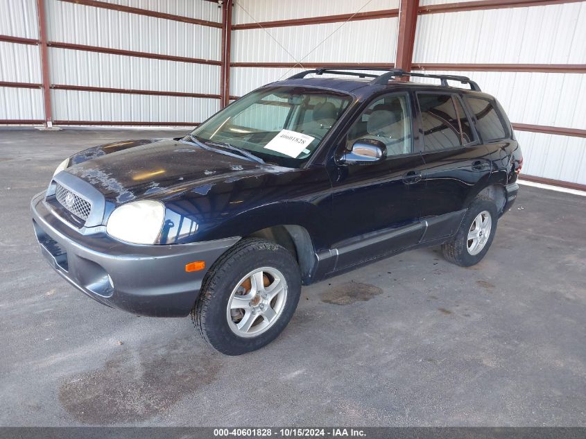 2004 Hyundai Santa Fe Gls VIN: KM8SC73D74U686457 Lot: 40601828